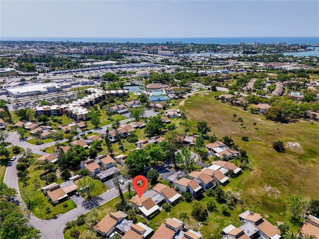 view of aerial view