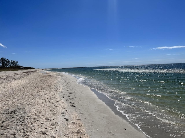 water view with a beach view