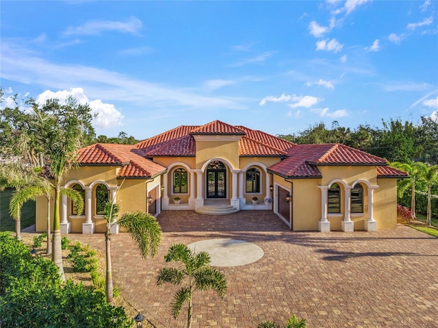 view of mediterranean / spanish house