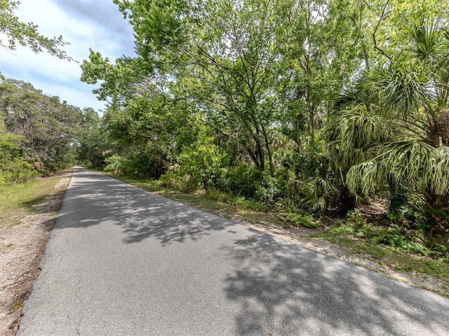 view of road