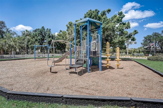 view of playground