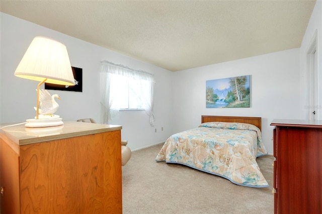 bedroom featuring carpet floors