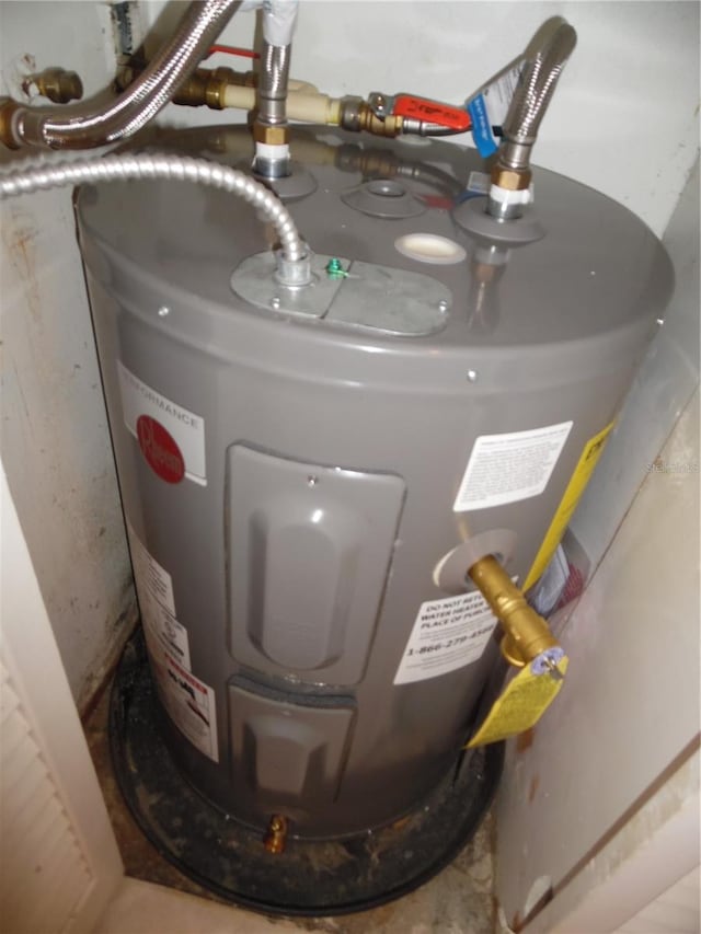 utilities with electric water heater