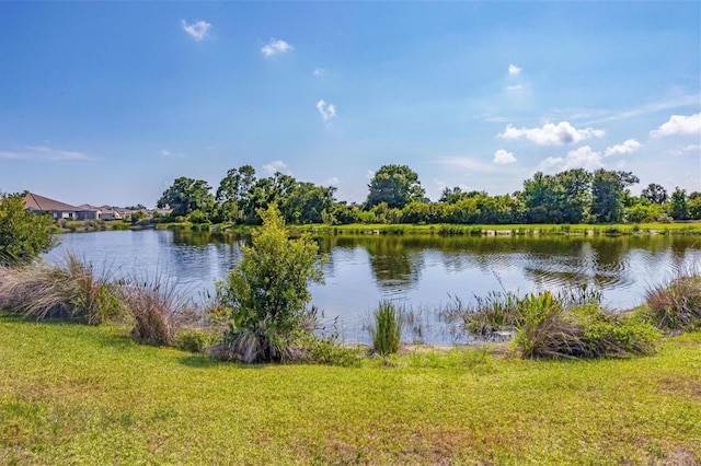 property view of water