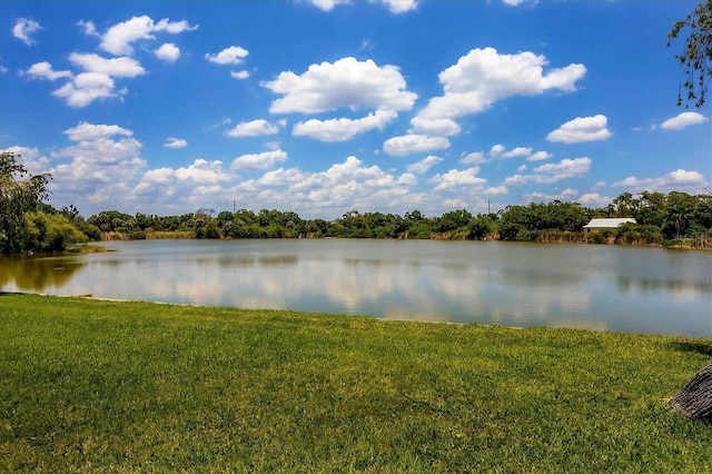 property view of water