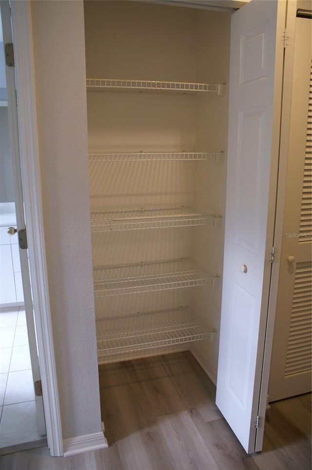 view of closet