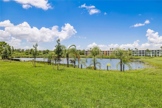 view of water feature