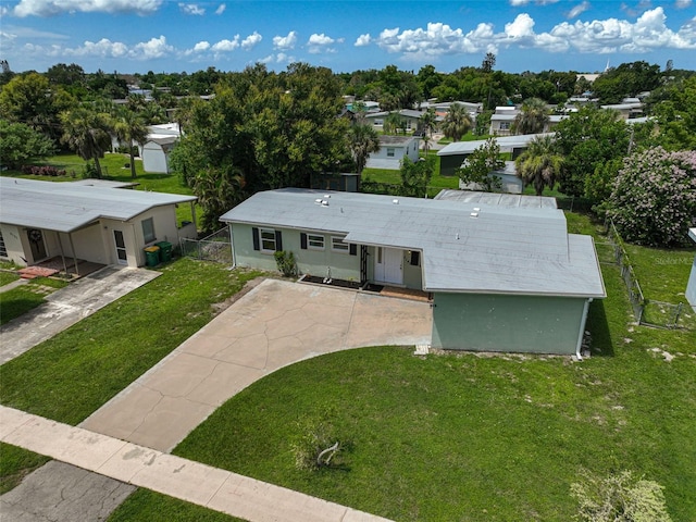 aerial view