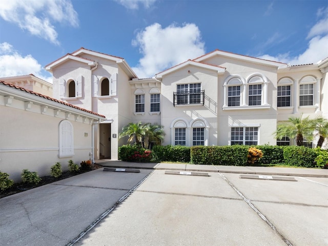 view of mediterranean / spanish house