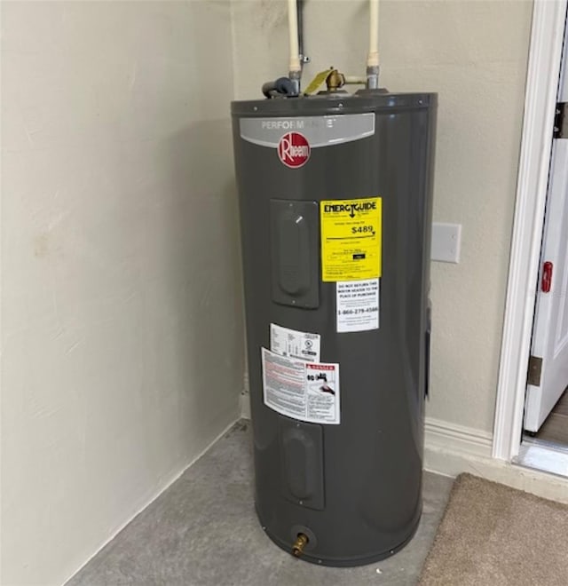 utilities with water heater