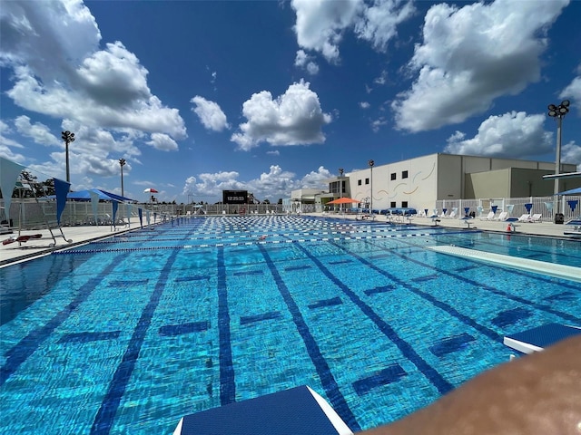 view of swimming pool