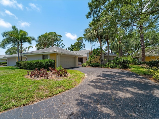 view of ranch-style home