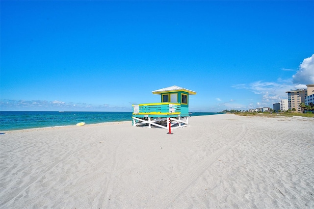 water view with a beach view