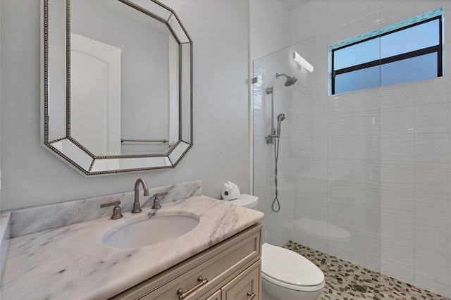 2197 Nita Ter, North Port, FL 34286 - full bath with vanity, toilet, and tiled shower
