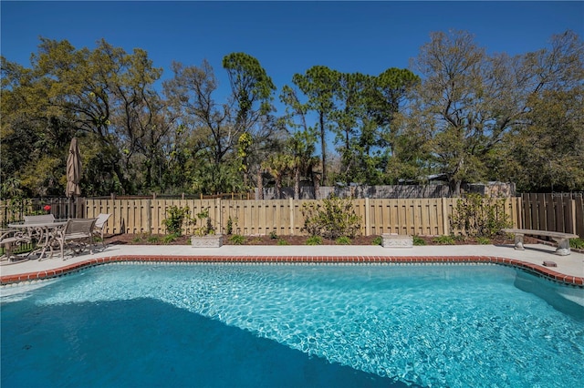 view of pool