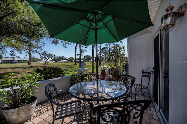 view of patio