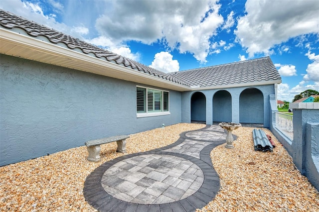 view of patio