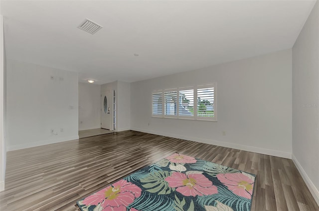 interior space featuring hardwood / wood-style flooring