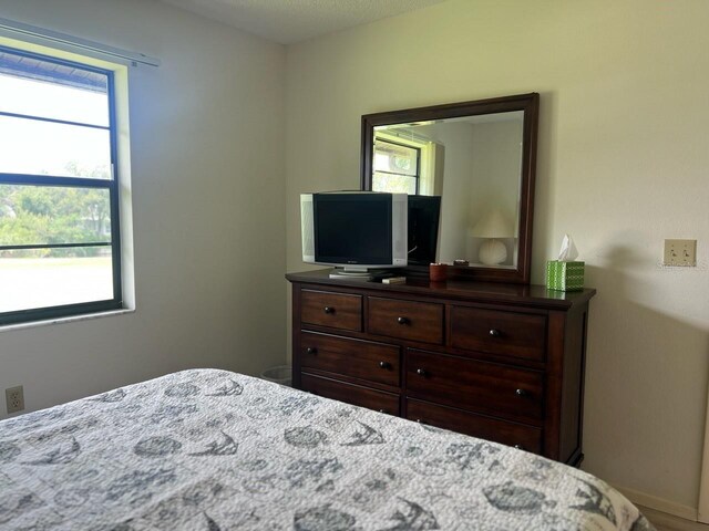 bedroom featuring multiple windows