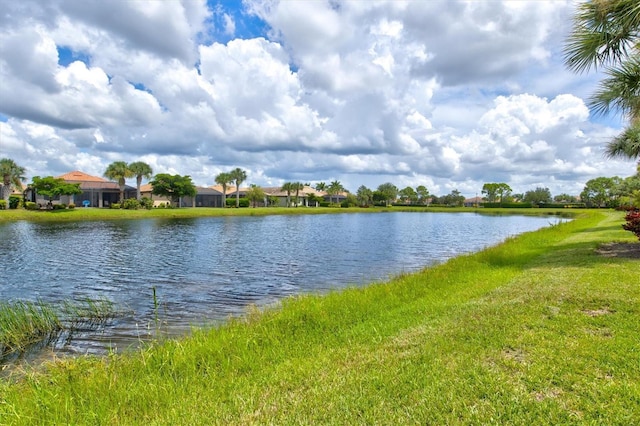 property view of water