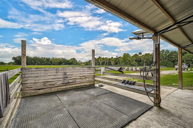 view of patio