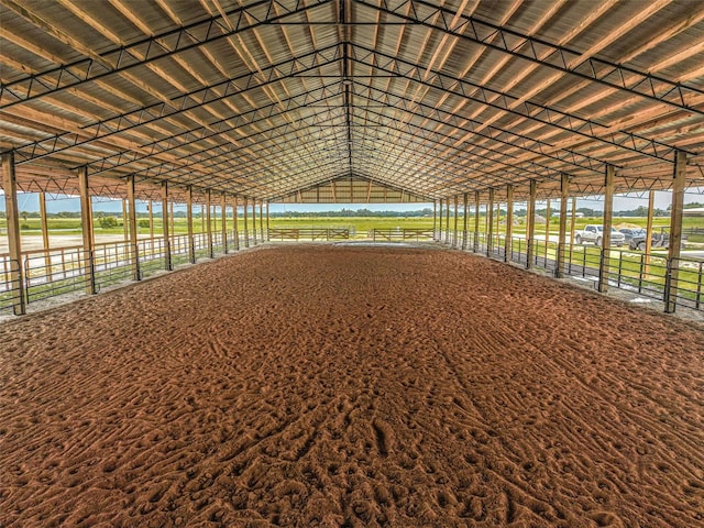 view of stable