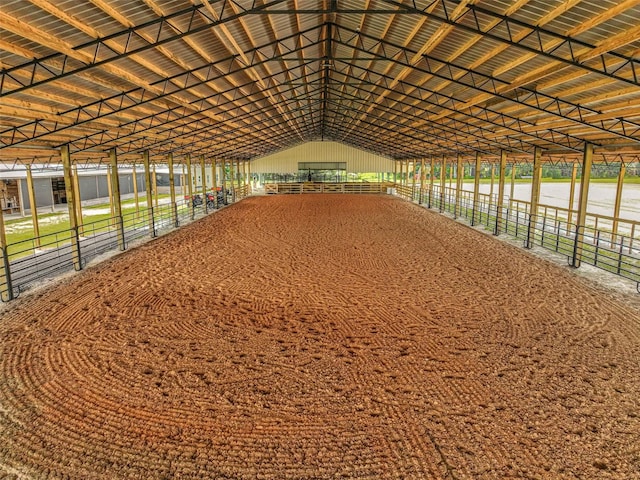 view of stable