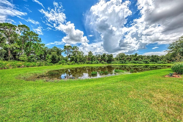 view of water feature