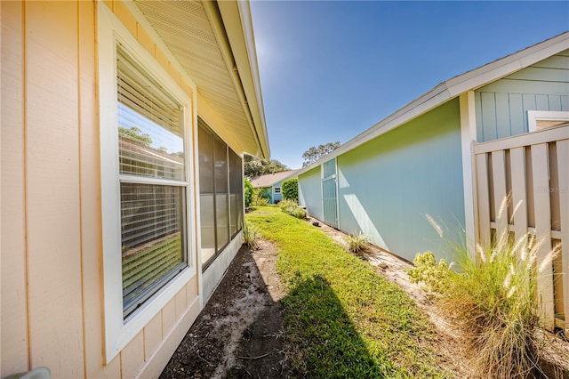 view of property exterior