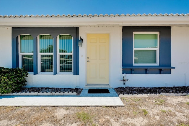 view of entrance to property