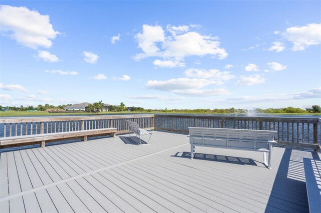 8209 Redonda Loop, Lakewood Ranch, FL 34202 - view of wooden deck