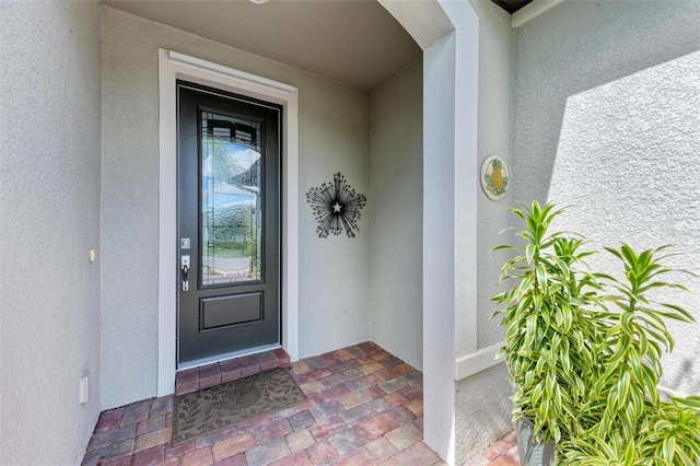 view of property entrance