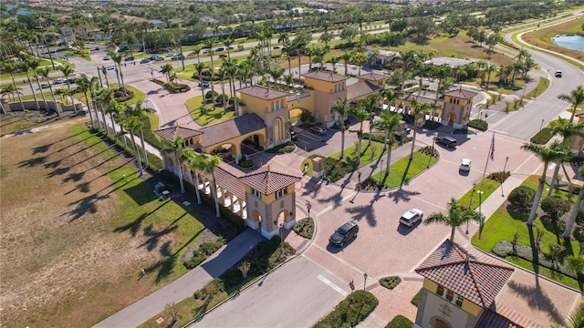 aerial view