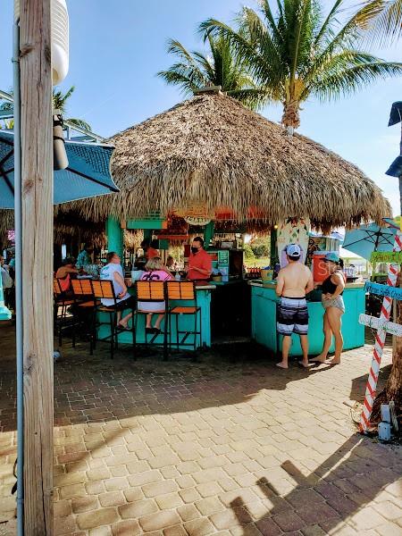 view of patio / terrace with exterior bar