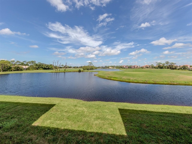 property view of water