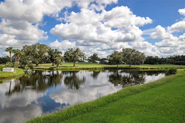 property view of water