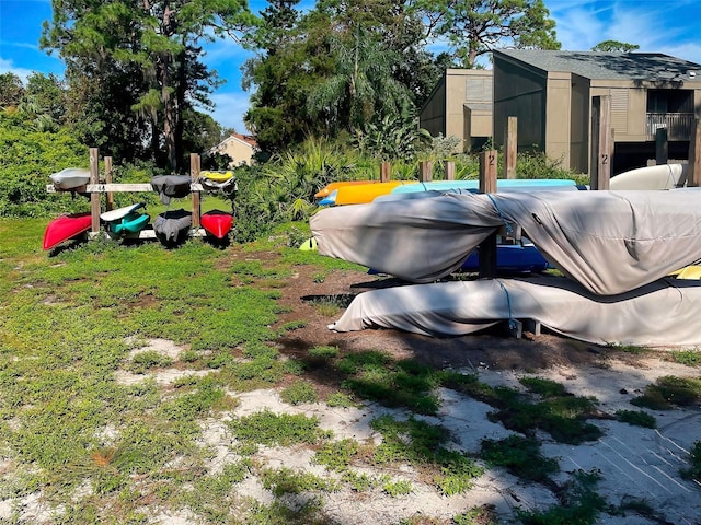 201 Woodland Dr Unit 201, Osprey, FL 34229 - view of yard