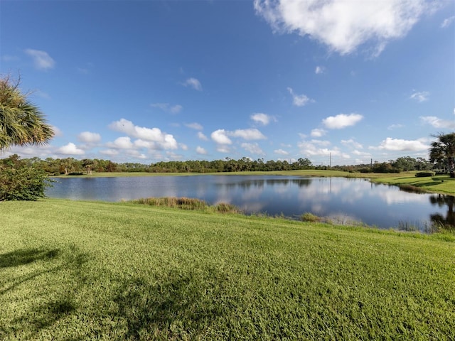 property view of water