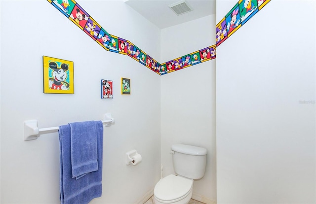 bathroom with toilet