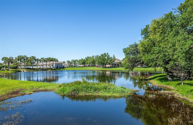 property view of water