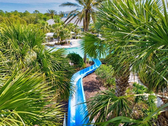 view of pool