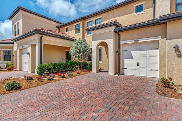 view of mediterranean / spanish house