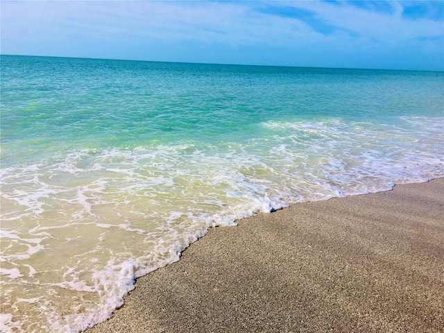 water view with a beach view