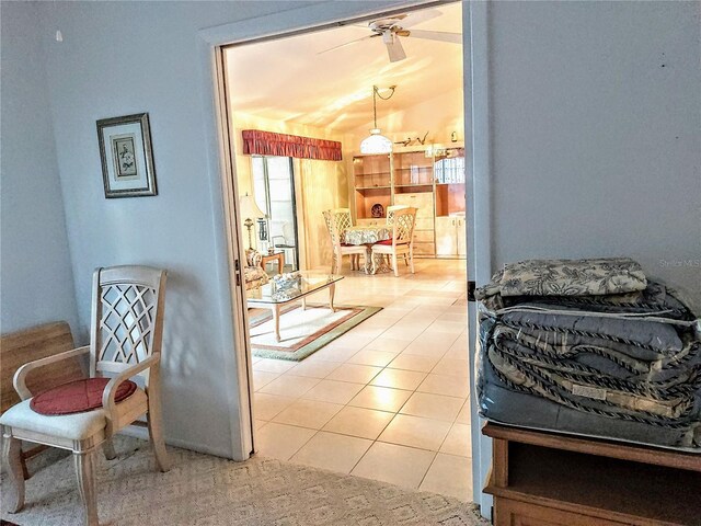 5650 Mashie Cir, North Port, FL 34287 - bedroom with light tile patterned floors