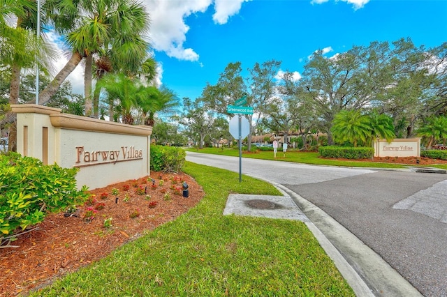 5650 Mashie Cir, North Port, FL 34287 - community / neighborhood sign with a lawn