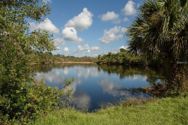 5650 Mashie Cir, North Port, FL 34287 - water view featuring a forest