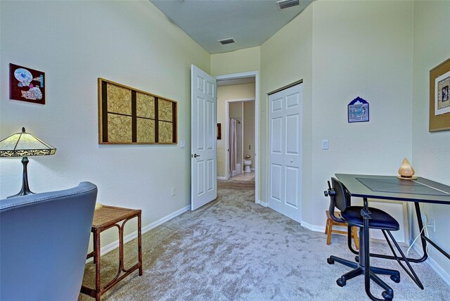 1704 Triano Cir Unit 1704, Venice, FL 34292 - office featuring carpet floors and baseboards
