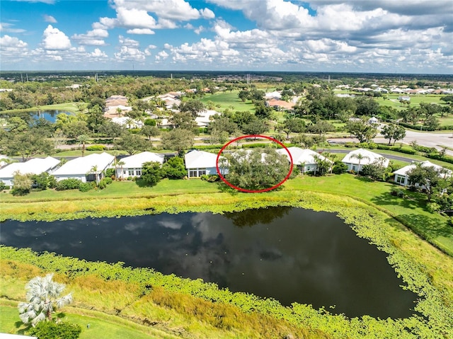 649 Crossfield Cir Unit 10, Venice, FL 34293 - aerial view of residential area with a nearby body of water