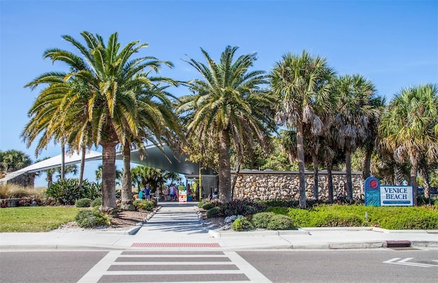 649 Crossfield Cir Unit 10, Venice, FL 34293 - view of asphalt street with curbs and sidewalks