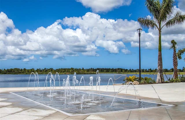 649 Crossfield Cir Unit 10, Venice, FL 34293 - view of pool with a water view